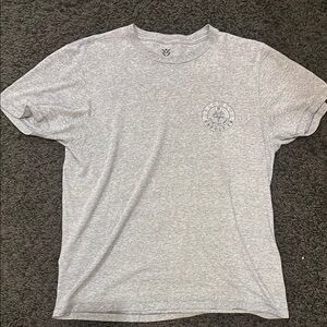 Blue Gray Veece Short Sleeve Men's Tee